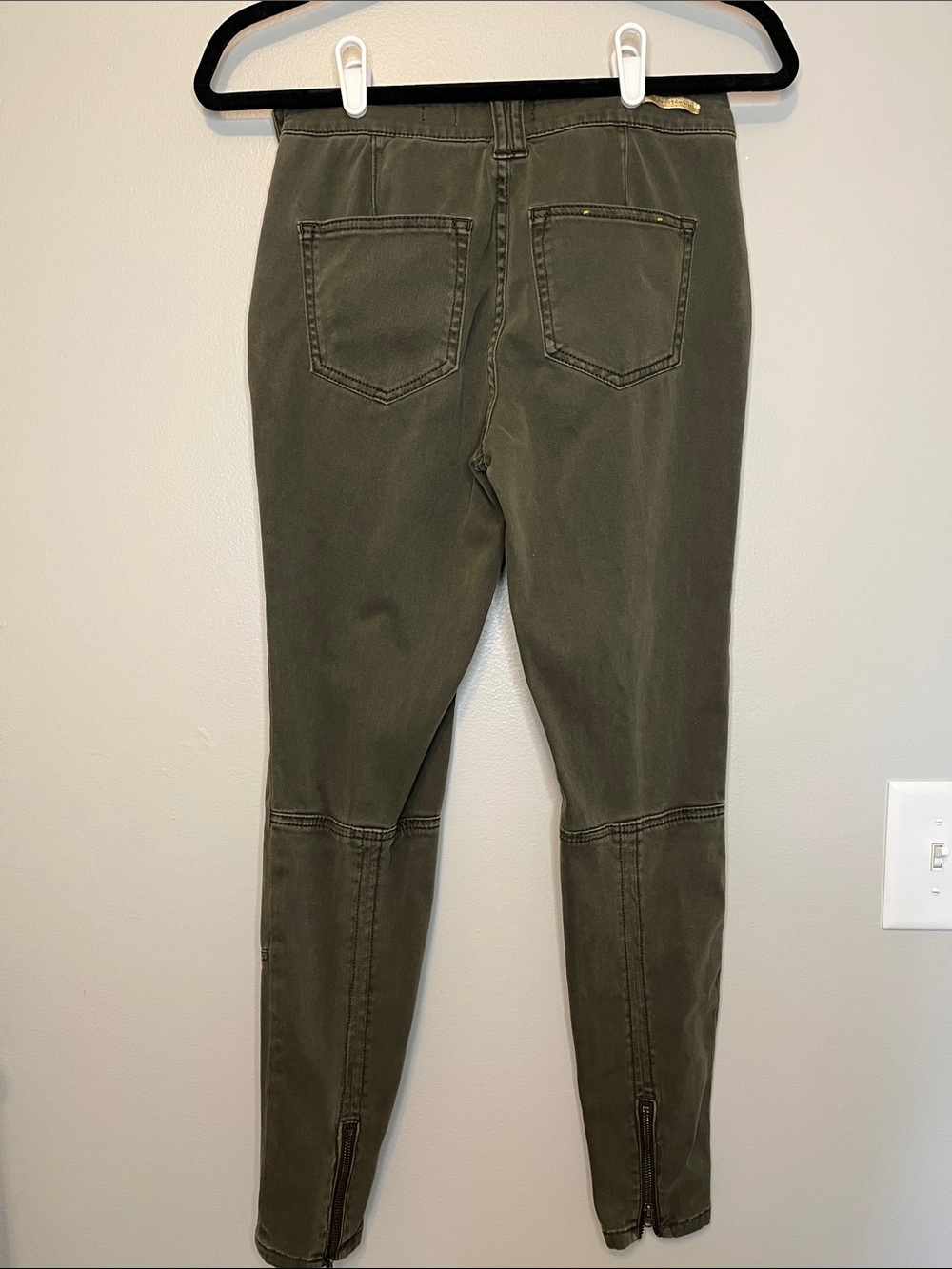 Anthropology Pilcro and the Letterpress Olive Green Women’s Jeans - Picture 7 of 16